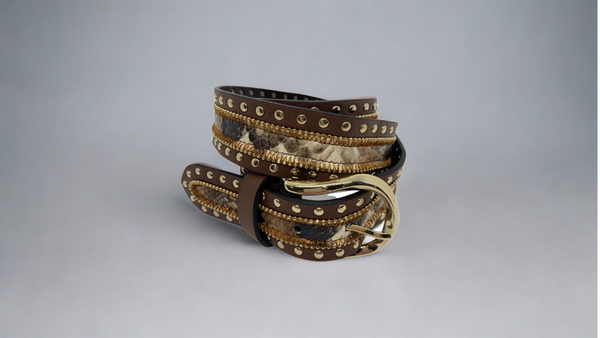 Silver Stud Belt - idPearl
