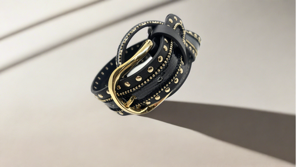 Silver Stud Belt - idPearl
