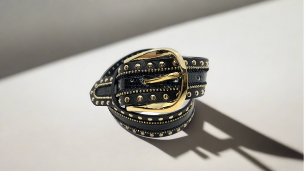 Silver Stud Belt - idPearl