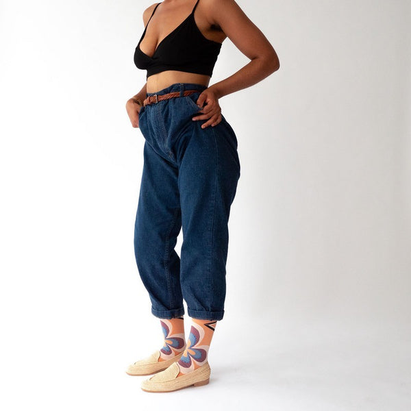 Adobe Rosette Socks - shop idPearl