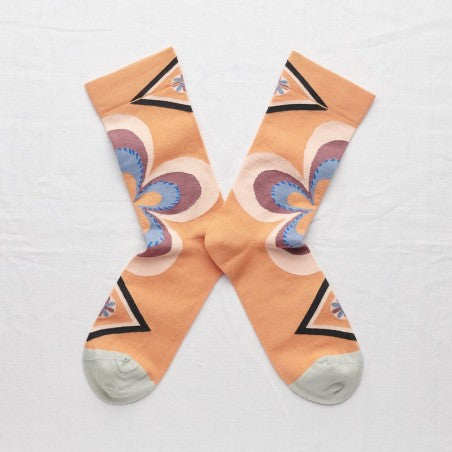 Adobe Rosette Socks - shop idPearl