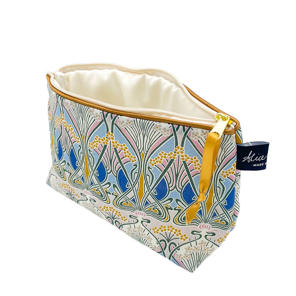 Liberty of London Blue Nouveau Cosmetic Bag