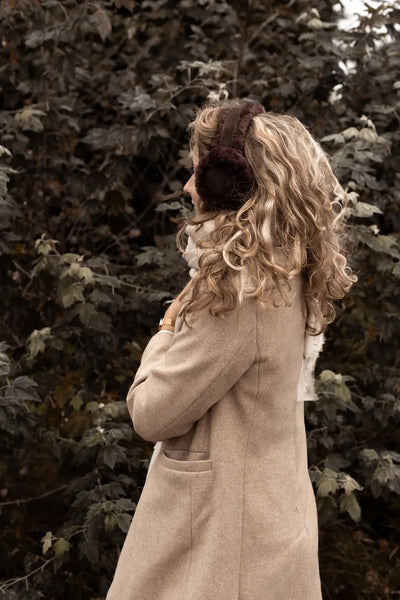 Lambswool & Suede Earmuffs