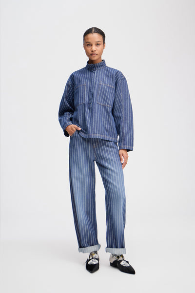 Shimo Pinstripe Carpenter Jean