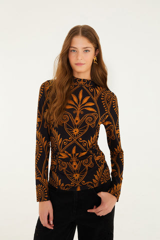 Cornely Ainika Jersey Ruched Blouse