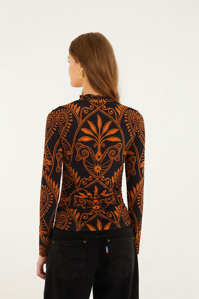 Cornely Ainika Jersey Ruched Blouse