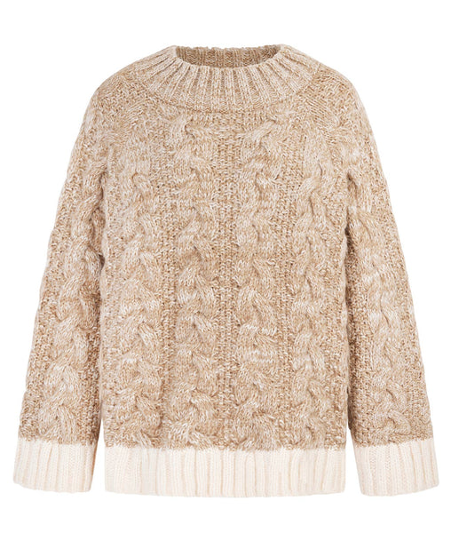 Jennie Cable Marled Sweater