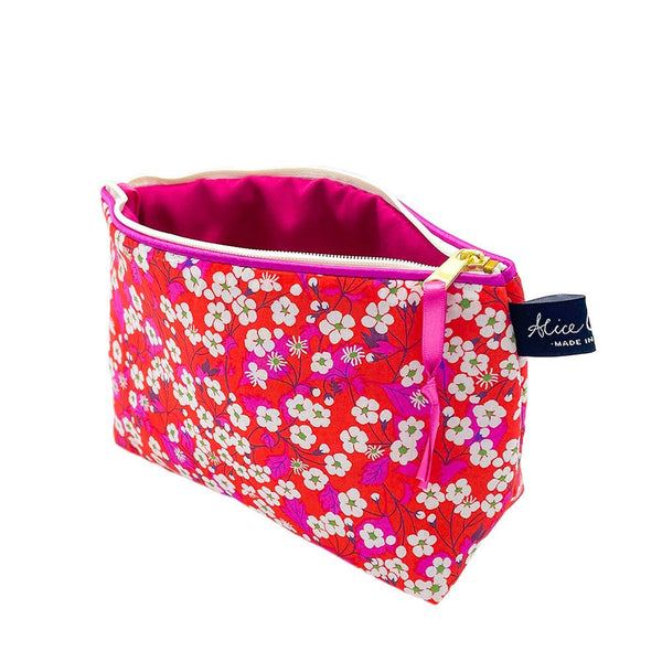Liberty Cosmetic Bag Mitsi Chilli | Gifting,Alice Caroline - Shopidpearl