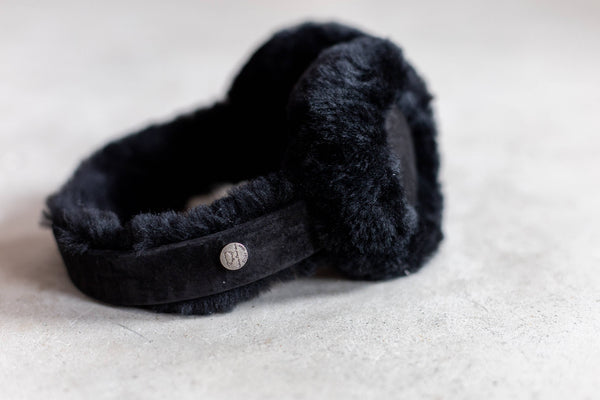 Lambswool & Suede Earmuffs