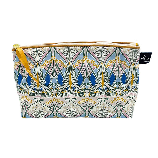 Liberty of London Blue Nouveau Cosmetic Bag