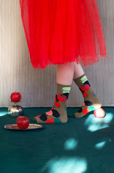 Apple Cotton Socks