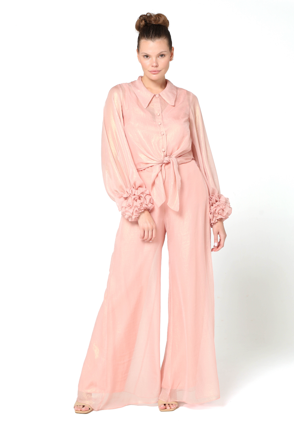 Ashtar Chiffon Pant Suit