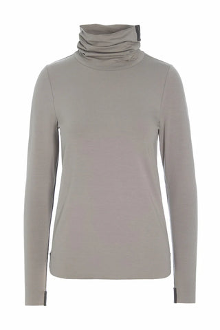 High Neck Knit Top