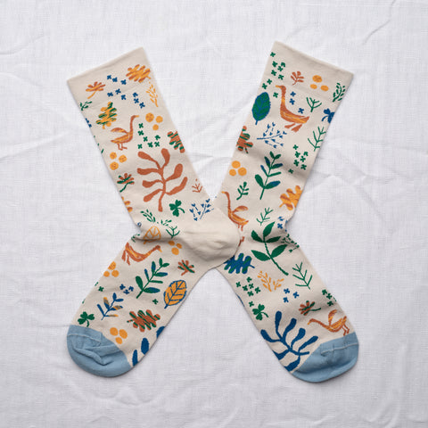 Folksy Duck Cotton Socks