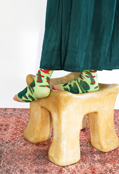 Birds in Flight Cotton Socks