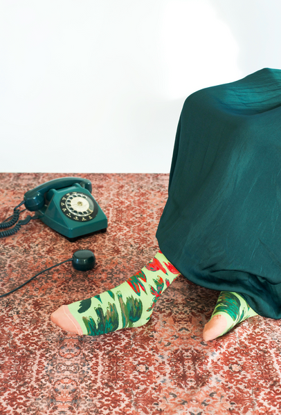 Birds in Flight Cotton Socks