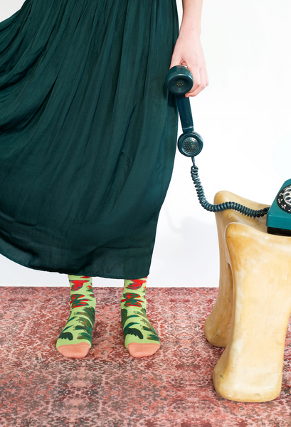 Birds in Flight Cotton Socks