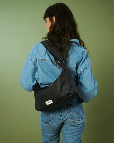 Charlot Mini Waxed Canvas Handbag,Rivedroite Paris - Shopidpearl