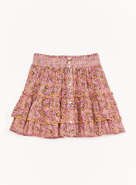 Ceci Print Mini Skirt,MABE - Shopidpearl