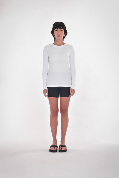 Lisa Rib Cotton Tee