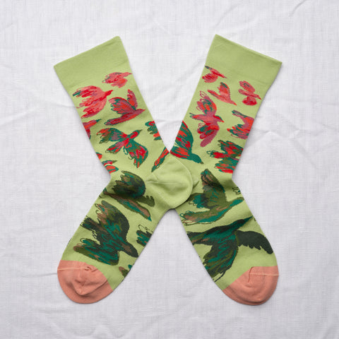 Birds in Flight Cotton Socks