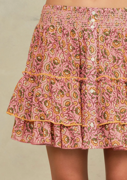 Ceci Print Mini Skirt,MABE - Shopidpearl