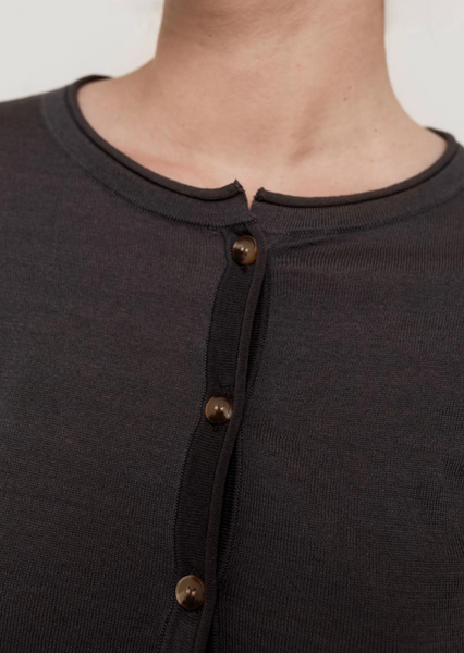 Mercerized Cotton Corinne Cardigan
