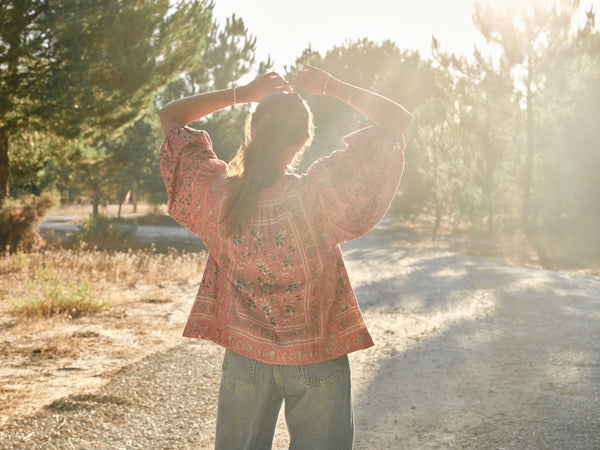Darla Floral Print Jacket,MABE - Shopidpearl