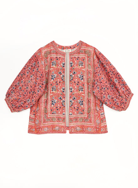Darla Floral Print Jacket,MABE - Shopidpearl
