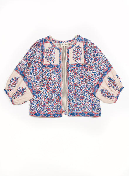 Della Floral Print Jacket,MABE - Shopidpearl