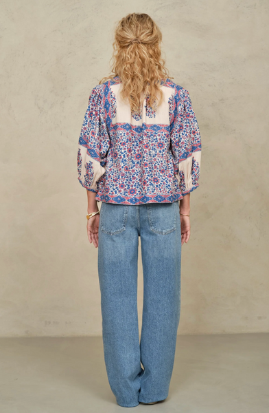 Della Floral Print Jacket,MABE - Shopidpearl