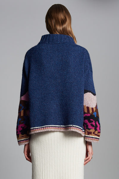 Caroline Sweater Upstate NY Artist Collab with Caroline Burdett