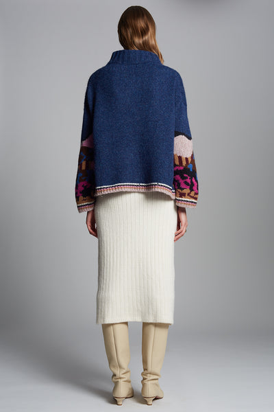 Caroline Sweater Upstate NY Artist Collab with Caroline Burdett