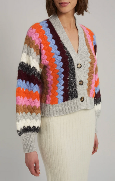 Charlie Cardigan Sweater Multi Color