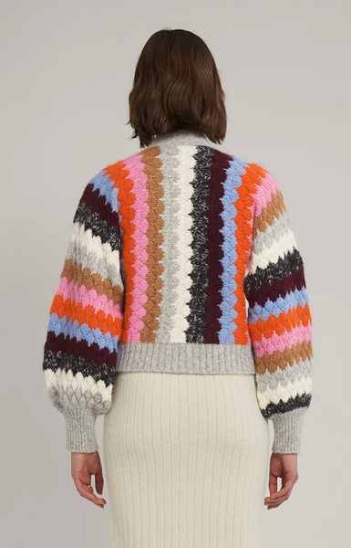 Charlie Cardigan Sweater Multi Color