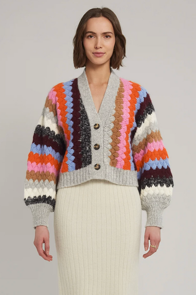Charlie Cardigan Sweater Multi Color