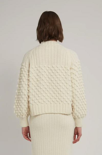 Sage Cardigan Sweater Ivory