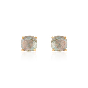 Emmy Stud Labradorite Earrings