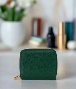 Sustainable Vegan Small Zip Around Wallet