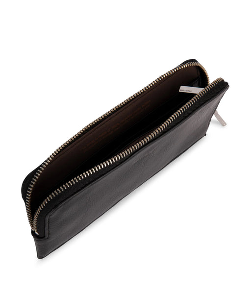 Sustainable Vegan Slim Zip Top Wallet