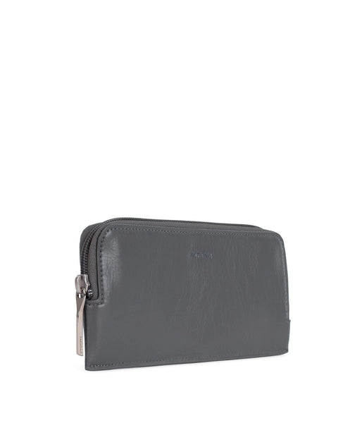 Sustainable Vegan Slim Zip Top Wallet