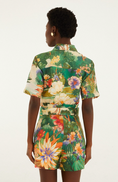 Oriental Garden Romper,Farm Rio - Shopidpearl