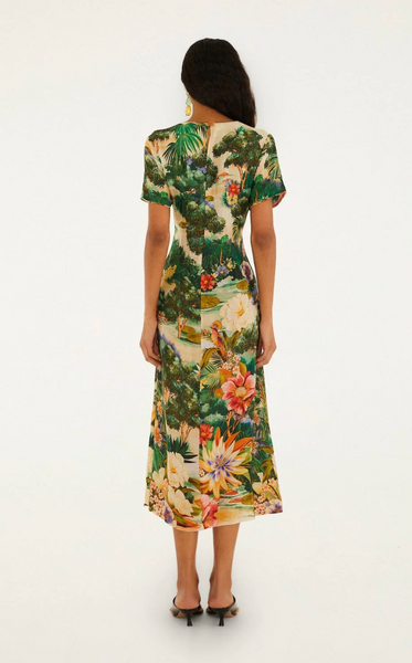 Oriental Garden Maxi Dress,Farm Rio - Shopidpearl