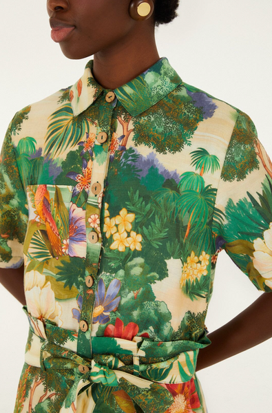 Oriental Garden Romper,Farm Rio - Shopidpearl