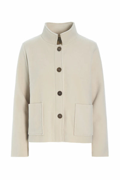 Fleece Button Front Jacket