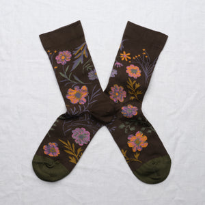 Herbarium Floral Cotton Socks