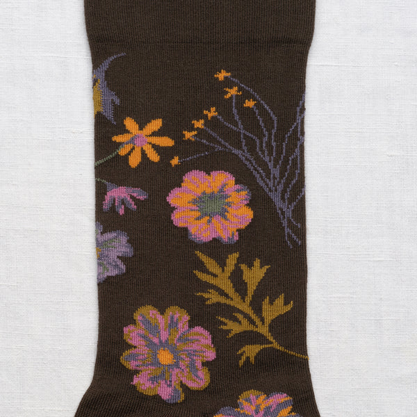 Herbarium Floral Cotton Socks