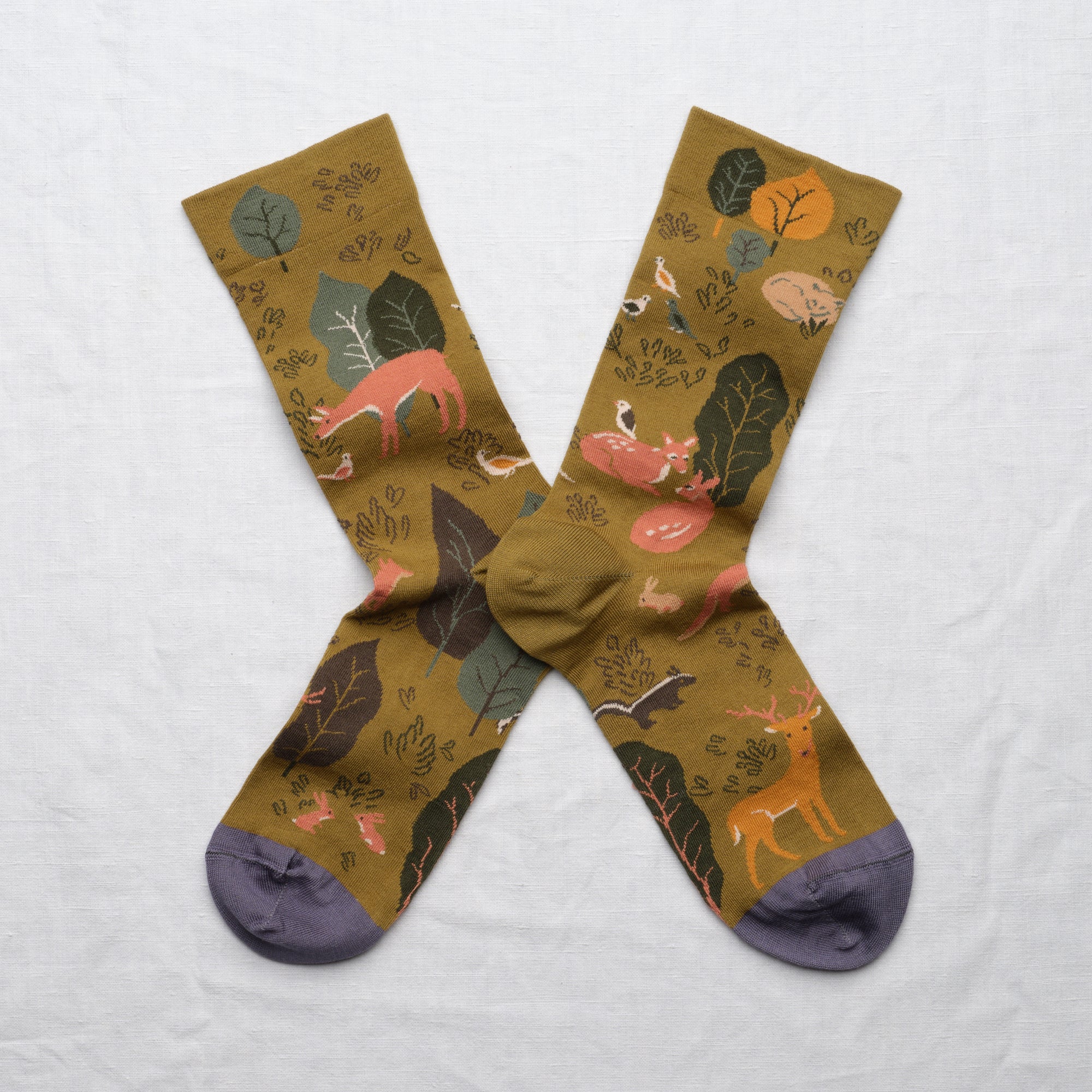 Wildlife Friends Cotton Socks