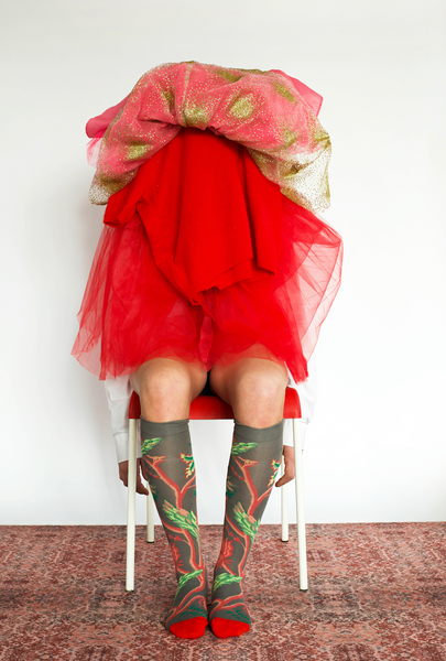 Happy Floral Cotton Knee High Socks