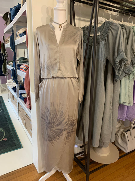 Vera Cartwheel Wrap Dress,Rabens Saloner - Shopidpearl
